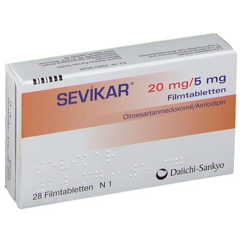 Sevikar 20/5 Mg 28 Film Tablet