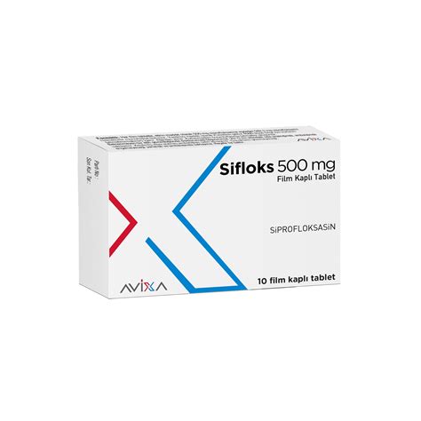 Sifloks 500 Mg 10 Film Kapli Tablet