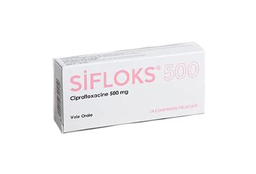 Sifloks 500 Mg Film Kapli Tablet (14 Tablet)