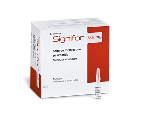 Signifor 0,6 Mg/ml Enjeksiyonluk Cozelti 60 Ampul