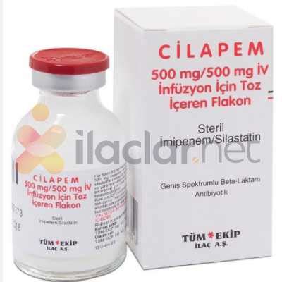 Silanem 500/500 Mg Iv Inf. Icin Toz Iceren Flakon