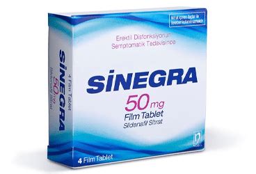 Sinegra 25 Mg 4 Film Tablet