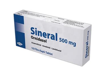 Sineral 500 Mg 10 Film Kapli Tablet