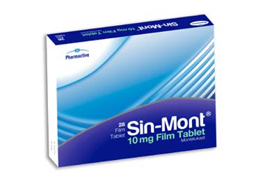 Sinmont 10 Mg Film Kapli Tablet (28 Film Kapli Tablet)