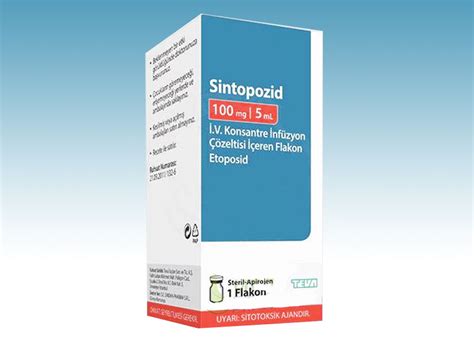 Sintopozid 100 Mg/5 Ml Kon. Infuzyonluk Cozelti 1 Flakon