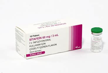 Sitafein 60 Mg/ 3 Ml Iv Infuzyon / Oral Kullanim Icin Cozelti Iceren 10 Flakon