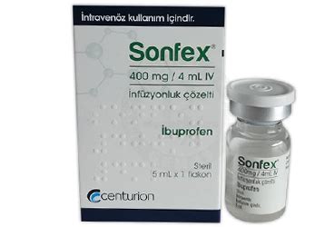 Sonfex 400 Mg / 4 Ml I.v. Infuzyonluk Cozelti