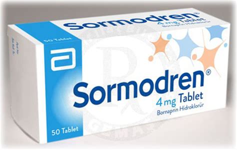Sormodren 4 Mg 50 Tablet