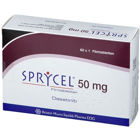 Sprycel 50 Mg 60 Film Kapli Tablet