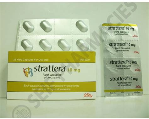 Strattera 10 Mg 28 Kapsul