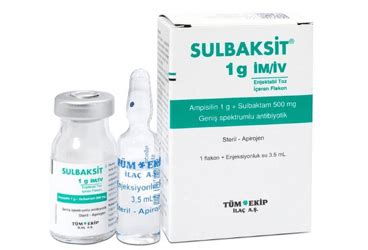 Sulbaksit Im 1000 Mg 1 Flakon