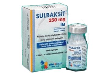 Sulbaksit Im 250 Mg 1 Flakon