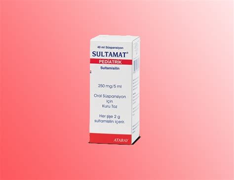 Sultamat 250 Mg 70 Ml Suspansiyon