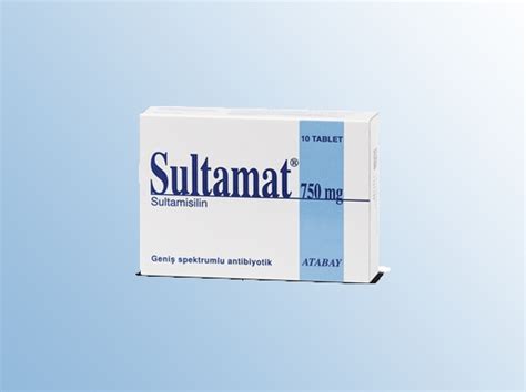 Sultamat 750 Mg 10 Tablet
