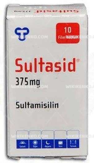 Sultasid 375 Mg 10 Film Tablet