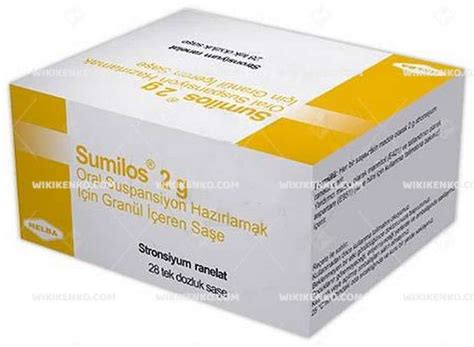 Sumilos 2 G Oral Suspansiyon Hazirlamak Icin Granul Iceren 28 Sase
