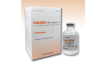 Taksen 300 Mg/50 Ml Iv Enjeksiyonluk Cozelti (1 Flakon)