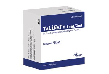 Talinat 0,1 Mg/2 Ml 10 Ampul