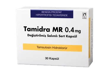 Tamidra Mr 0,4 Mg Degistirilmis Salimli 30 Sert Kapsul