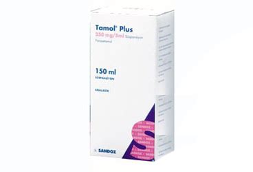 Tamol Plus 250 Mg/5 Ml 150 Ml Suspansiyon
