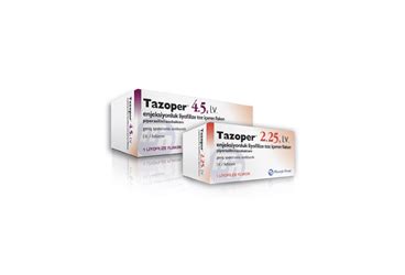 Tazoper 2,25 G Iv Enjeksiyonluk Liyofilize Toz Iceren Flakon