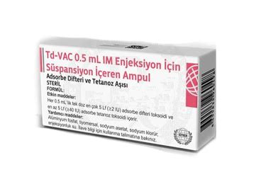 Td-vac 0,5ml Im Enjeksiyonluk Suspansiyon