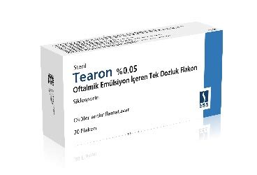 Tearon %0,05 Oftalmik Emulsiyon Iceren Tek Dozluk 30 Flakon