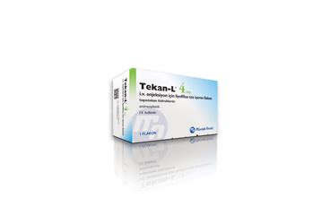 Tekan-l 4 Mg Iv Enjeksiyon Icin Liyofilize Toz Iceren Flakon
