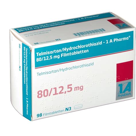 Telmiday 80/12,5 Mg 98 Tablet