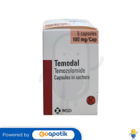 Temodal 100 Mg Sert Kapsul