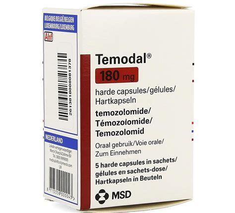 Temodal 180 Mg 5 Sert Kapsul