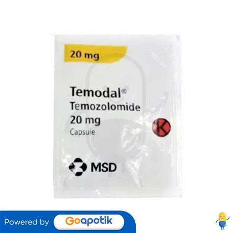 Temodal 20 Mg Sert Kapsul