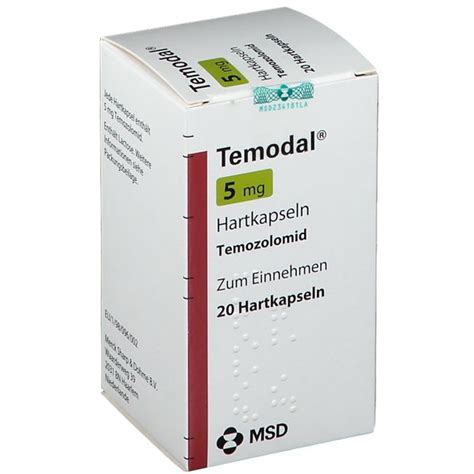 Temodal 5 Mg 5 Kapsul