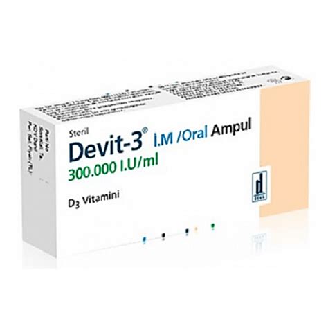 Tera-d3 300.000 Iu/ml Im/oral Ampul (50 Adet)