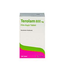 Terolam 800 Mg Film Kapli Tablet /180 Tablet)