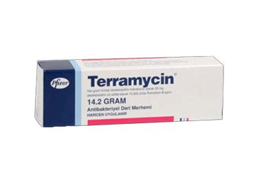 Terramycin 30 Mg / 10.000 Iu Deri Merhemi