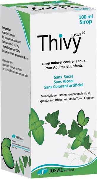 Thivy 8,4 Mg/ml + 48 Mg/ml Surup 100 Ml