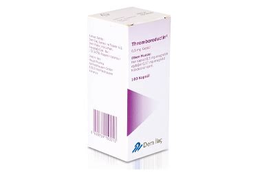 Thromboreductin 0,5 Mg 100 Kapsul