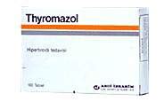 Thyromazol 5 Mg 100 Tablet