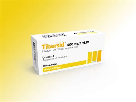 Tibersid 500 Mg/ 3 Ml Iv Infuzyon Icin Enjeksiyonluk Cozelti (1 Ampul)