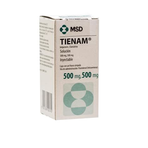 Tienam Iv 500 Mg 1 Flakon