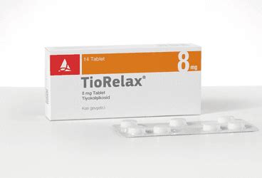 Tiorelax 8 Mg 20 Tablet
