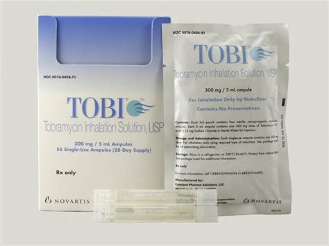 Tobi 300 Mg/5 Ml Nebulizasyon Icin Cozelti (56 Ampul)