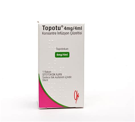 Topotu 4 Mg/4 Ml Konsantre Infuzyon Cozeltisi
