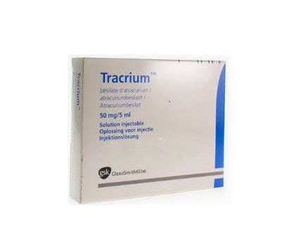 Tracrium 50 Mg/5 Ml Enjeksiyonluk/infuzyonluk Cozelti