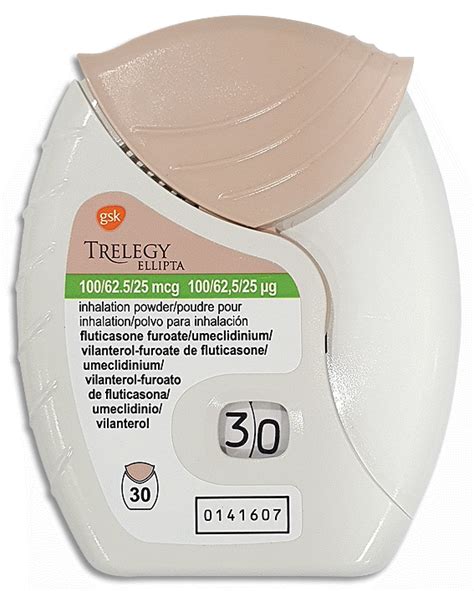 Trelegy Ellipta 100/62,5/25 Mcg Kullanima Hazir Inhalasyon Tozu 30 Adet