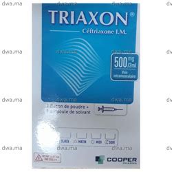 Triaxon 500 Mg Im Enjeksiyonluk Toz Ve Cozucu (1 Flakon)