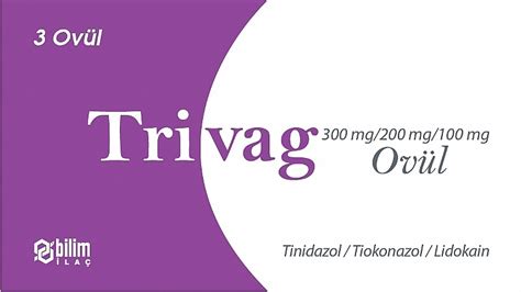 Trivag 300 Mg / 200 Mg / 100 Mg Ovul (3 Ovul)