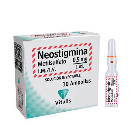 Turktipsan Neostigmine Metil Sulfat 0,5 Mg/1 Ml Enjeksiyonluk Cozelti 6 Ampul