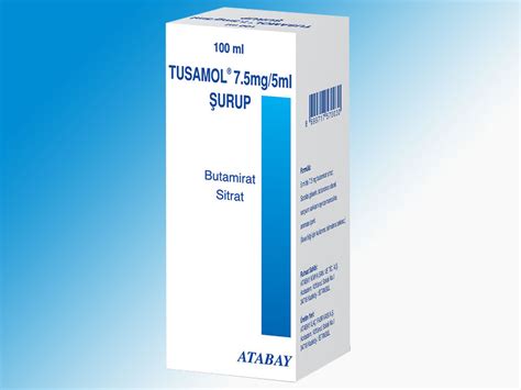 Tusamol 7,5 Mg/5 Ml Surup